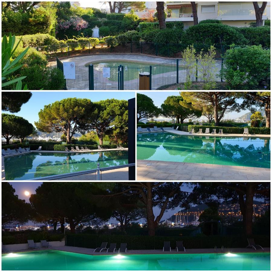 Garden&beach sea view apartment Cannes Mandelieu Buitenkant foto
